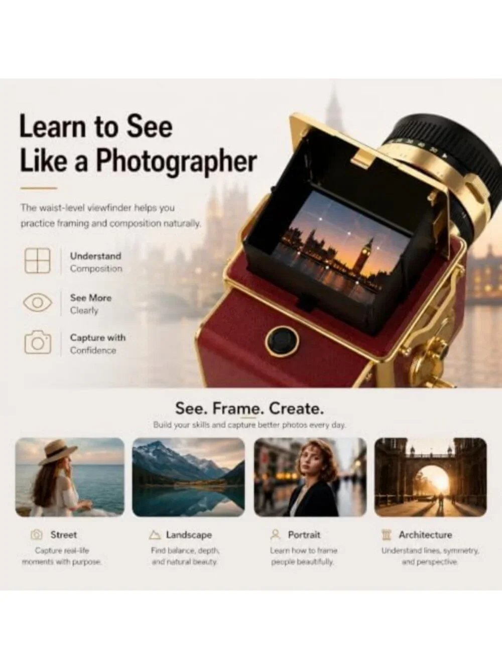 64MP Retro Digital Camera, 2.7K Point & Shoot, Autofocus, 16X Zoom, Compact